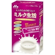 ミルク生活 スティック20g×10本森永 大人のための粉ミルク: ウェルネス