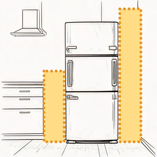 キッチンの隙間に